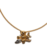 バーバリーズ Burberrys くまチェーンネックレス 40514 ゴールド系 レディース