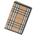 バーバリーズ Burberrys 英国チェック手帳ホルダー 37363 ベージュ系 メンズ