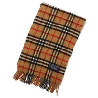 バーバリーズ 英国チェックマフラー 31219 ブラウン系 メンズ レディース