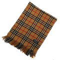 バーバリーズ　英国チェックマフラー　31004　ベージュ　冬に重宝するアイテムです