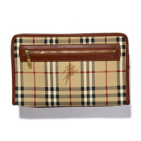 バーバリーロンドン チェックバッグ 32802 ベージュ系 クラシカルなデザイン