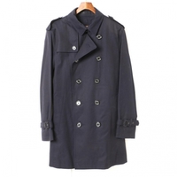 ブラックレーベル クレストブリッジ チェックライナー付ウエストベルトトレンチコート M 67044 BLACK LABEL CRESTBRIDGE ネイビー メンズ