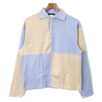 ポロシャツ  バーバリープローサム 46427 BURBERRY PRORSUM ブラウン系×ブルー系 メンズ