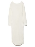 レースアップサーマルワンピース/WHT