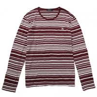 ロンT 2 バーバリーブラックレーベル 54969 BURBERRY BLACK LABEL ワイン系 メンズ