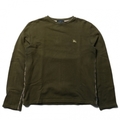 ロングTシャツ L バーバリーブルーレーベル 56098 BURBERRY BLUE LABEL モスグリーン系 レディース
