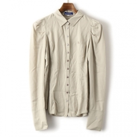 ロングシャツ 36 バーバリーブルーレーベル 56367 BURBERRY BLUE LABEL ベージュ系 レディース