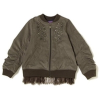 刺しゅう入りブルゾン