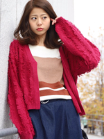 フリンジカーディガン