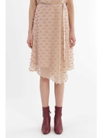 ボウカットジャガードアシンメトリースカート/KOHL(010)