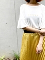 星刺繍Tシャツ/シロ