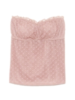 レースベアトップ/BLK