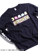 WEGO|【PAC-MANコラボ】スリーブプリントプルオーバー