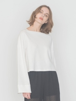 【emmi atelier】バックストリングカットプル/WHT