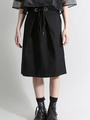DAMMY/フロントタックミモレスカート