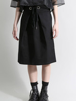 DAMMY/フロントタックミモレスカート