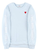 WC/ハートスリーブスウェット