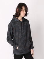 WEGO/ヒートフリースプルパーカー