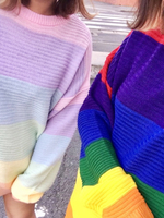 WEGO/レインボービッグニット