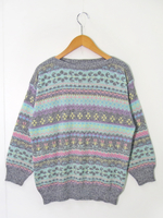 パステルニット ファンシーニット      