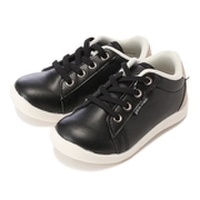 フェイクレザーローカットスニーカー