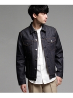 【J∞QUALITY】ストレッチデニムジャケット/ブルー系(094)