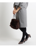 【VERY12月号掲載】シャギータイトスカート/グレー(012)