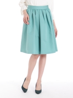 グログランカラーギャザータックSK/ピンク