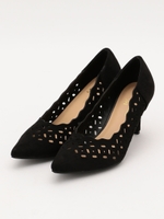 パンチングパンプス/ライトブルー