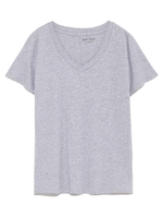 ベーシックVネックTシャツ/WHT