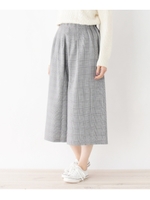 春チェックスカンツ/ブラック(219)