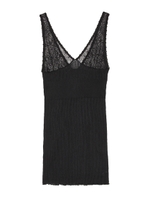 レースニットランジェリーワンピース/YEL