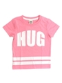 【ANAP KIDS】HUGアンダーラインTシャツ/ピンク(008)