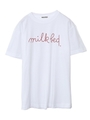 S/S TEE SCRIBBLE LOGO/レッド