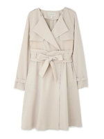 ノーカラーライトトレンチコート/エクリュ1(031)