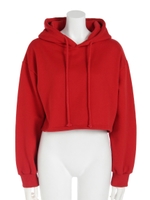 フーディミニ裏プルオーバー/black