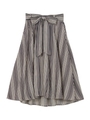 STRIPE SKIRT/ブルー