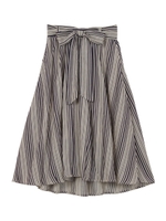 STRIPE SKIRT/ブルー