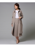 [L] Milior ミリオールテクノコットーネコート/ブラウン(242)