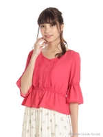 シフォンレースＢＬ/レッド