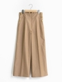 マリンワイドパンツ/ベージュ