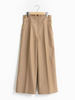 マリンワイドパンツ/ベージュ