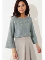 メニーヤーンニット/ベージュ(040)