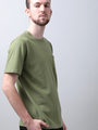 クルーネックポケットベーシックTシャツ