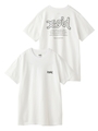 X-GIRL WORDS S/S REGULAR TEE/ホワイト
