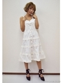 cottonガウン/WHT