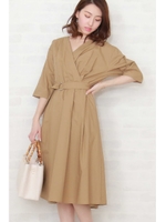 カシュクールワンピース/ネイビー(120)