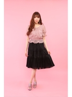 ドットシアートップス/モーヴピンク