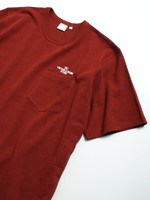 【取扱店舗限定】USAスラブビッグシルエットプリントポケットTシャツ