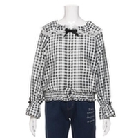 【30%OFF】フリル衿ブラウス×キャミソールセット